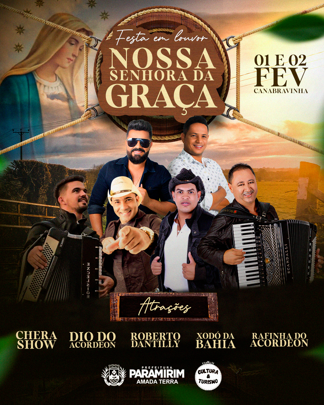 Festa em louvor a Nossa Senhora da Graça, no distrito de Canabravinha, retorna após dois anos de pandemia