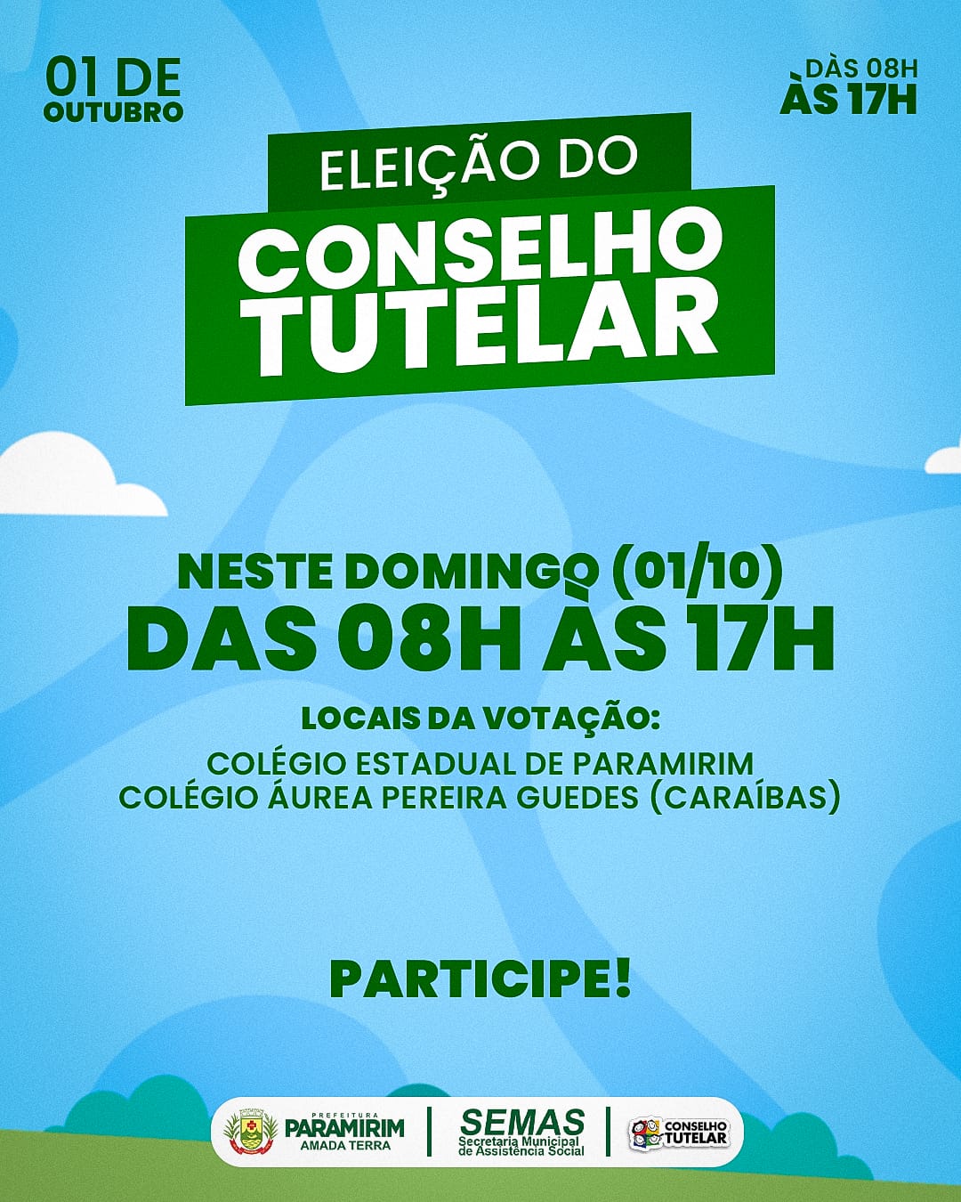 Eleição para o Conselho Turelar acontece neste domingo