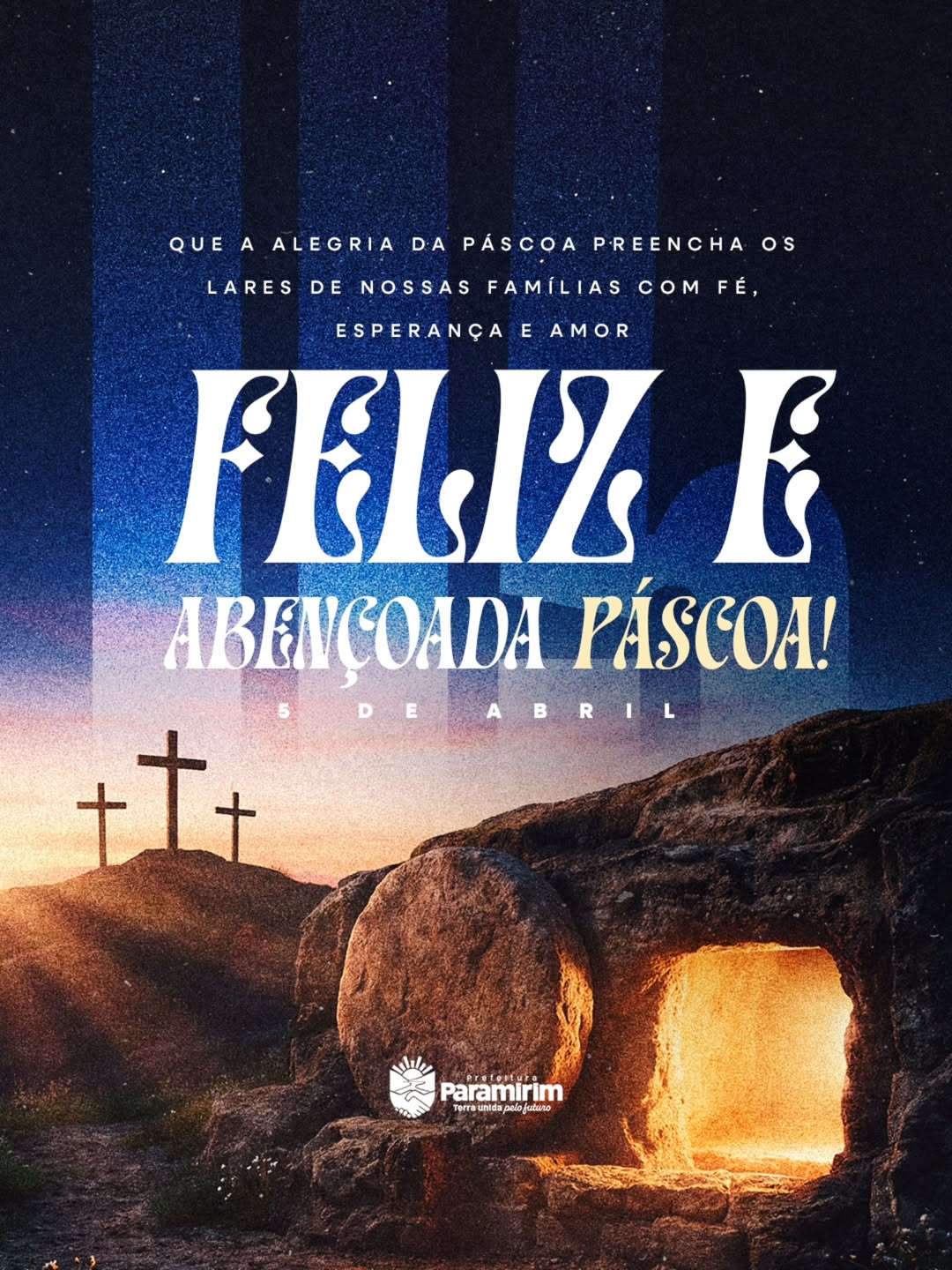 Desejamos a cada um de vocês uma Feliz Páscoa!