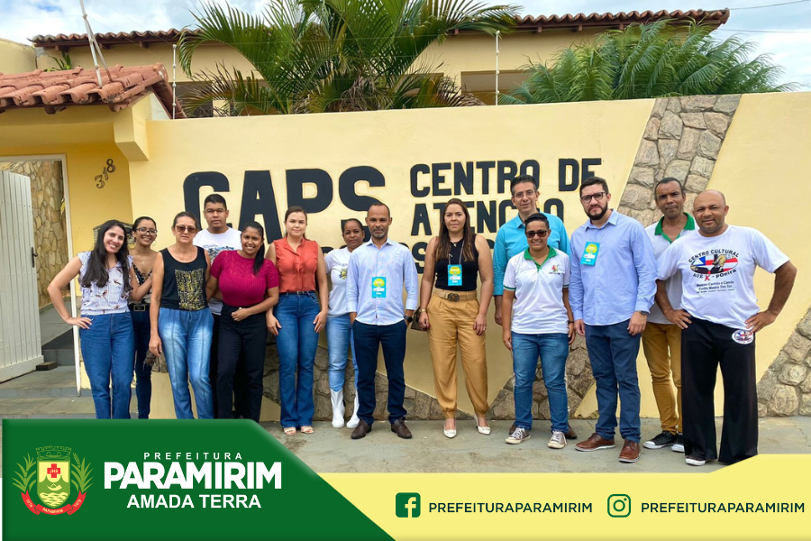Membros da SESAB visitaram o CAPS. O Centro de Saúde pode ganhar uma nova sede