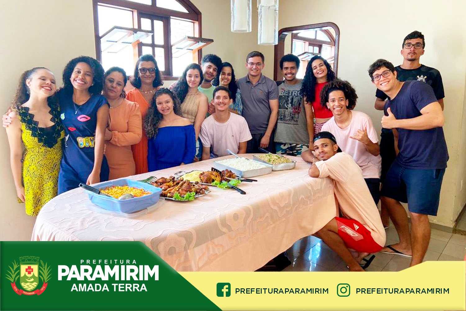 Confraternização da Casa do Estudante de Paramirim em Vitória da Conquista