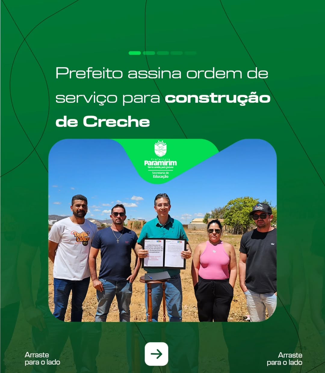 Vamos construir mais uma creche