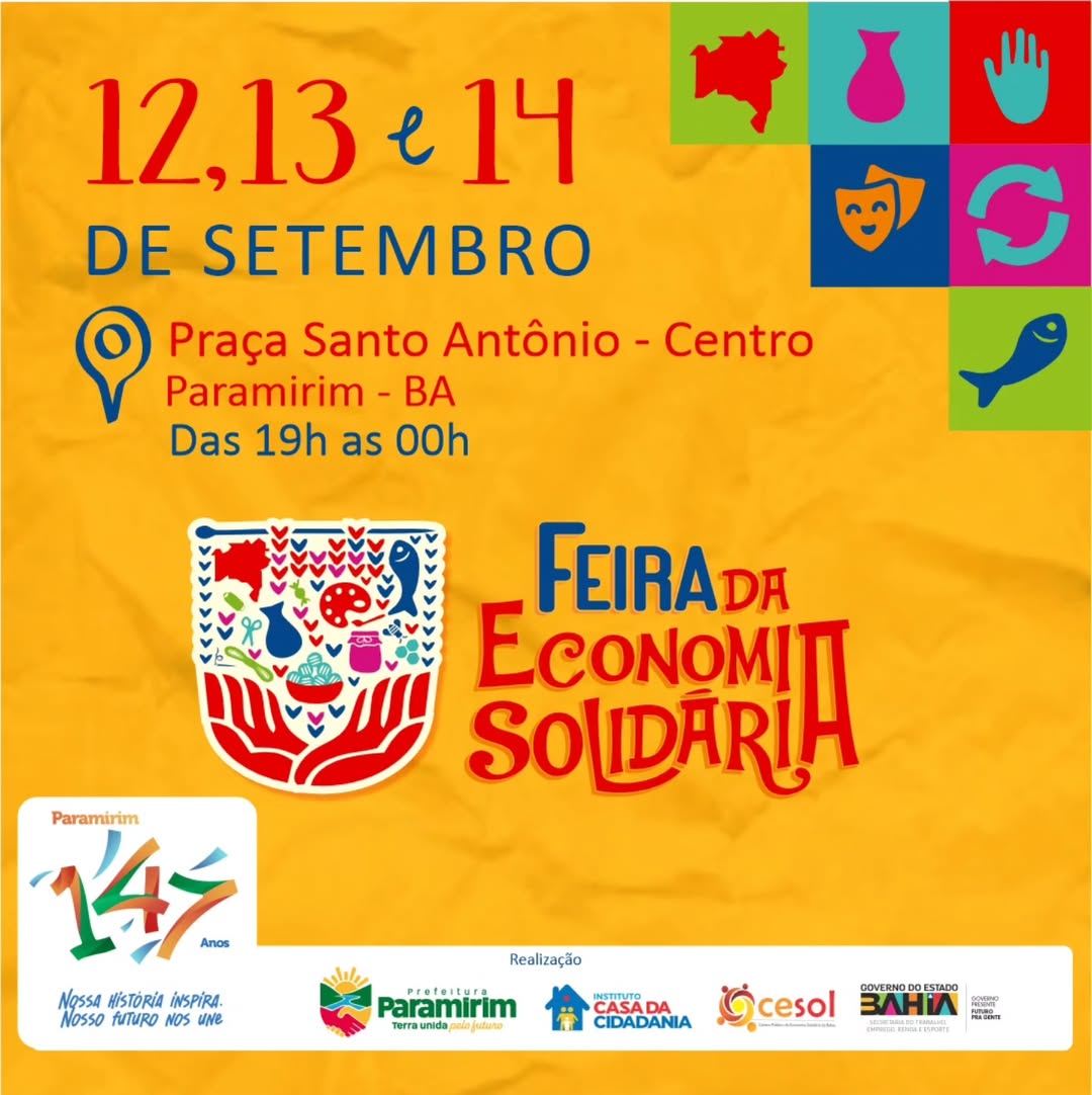 FEIRA DA ECONOMIA SOLIDÁRIA