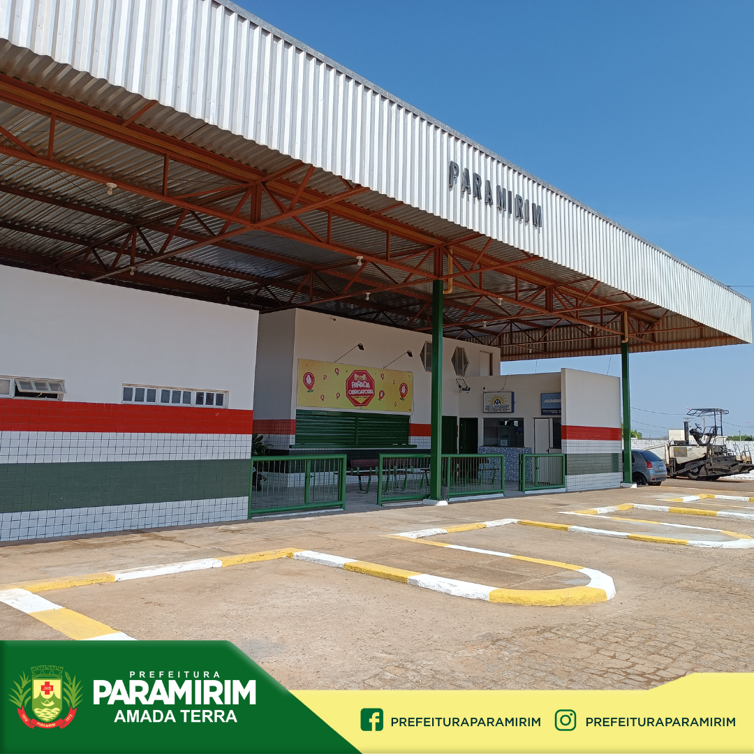 Terminal Rodoviário de Paramirim está de cara nova. Local passou por recente revitalização