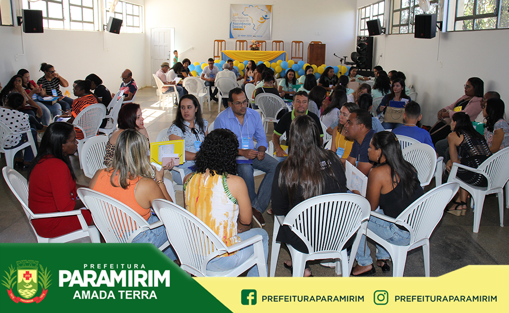 Realizada a 11ª Conferência Municipal de Assistência Social
