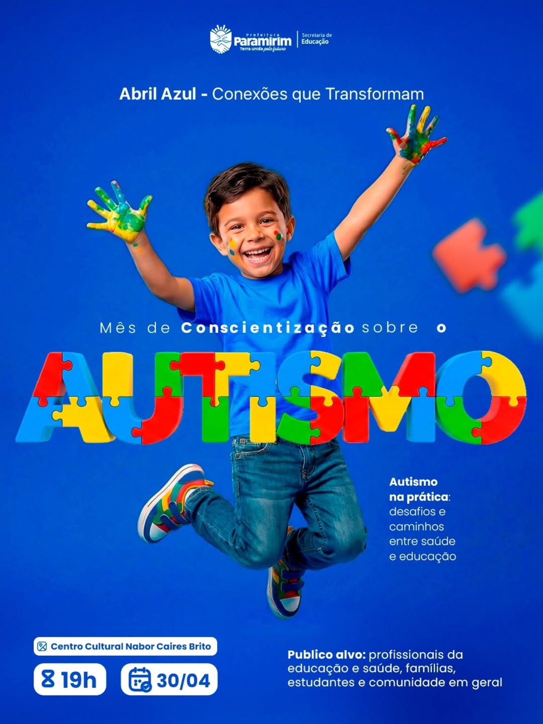 Abril Azul: mês de conscientização sobre o Autismo