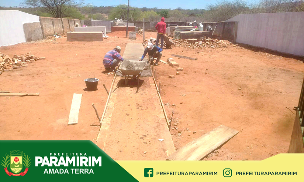 Sec. de Infraestrutura viabiliza obras na comunidade de Cacimbas