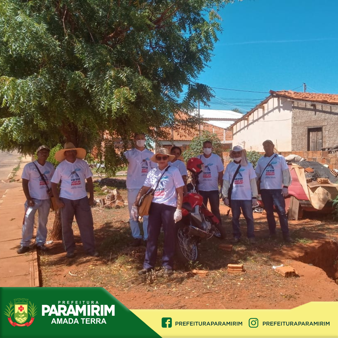 Agentes de Combate às Endemias se mobilizam em campanha nacional de enfrentamento à dengue
