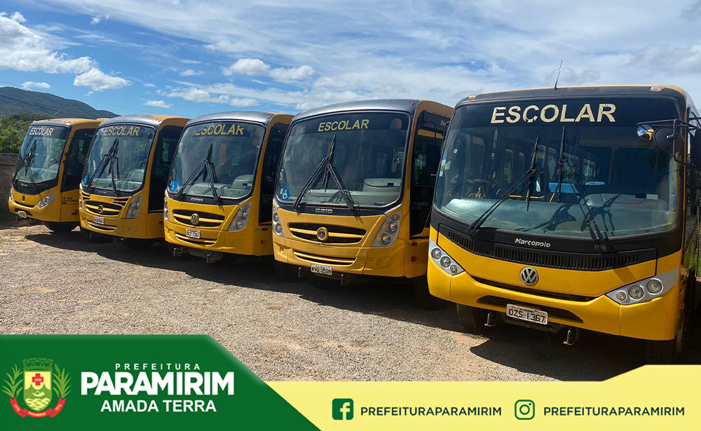 Transporte escolar está preparado para a volta às aulas