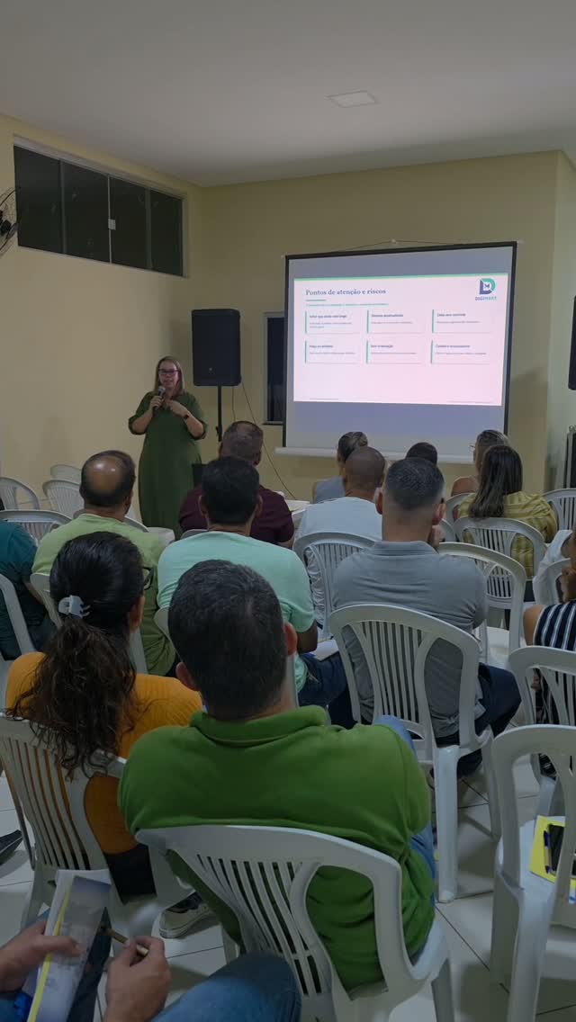 NR-1 e Reforma Tributária foram os temas de um importante encontro promovido pelo Sebrae, em parceria com a Prefeitura de Paramirim e a @acipa.paramirim, reunindo empresários, empreendedores e colaboradores de empresas para um momento de aprendizado e atu