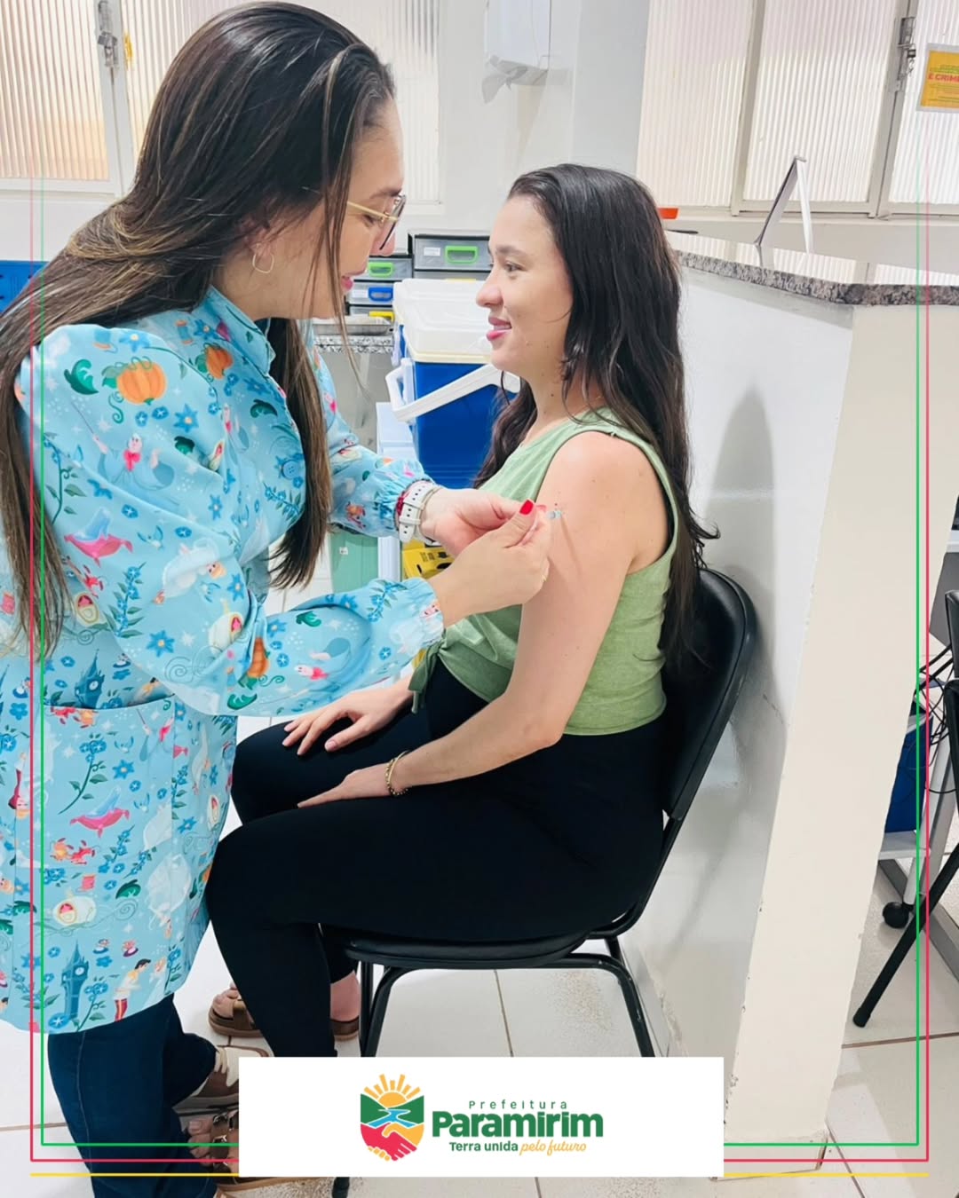Já tem mamãe se protegendo contra a bronquiolite no SUS!