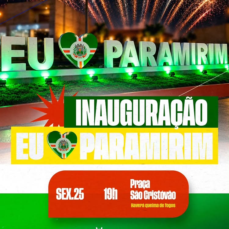 Vamos celebrar Paramirim. Vamos celebrar o nosso amor pela Amada Terra.